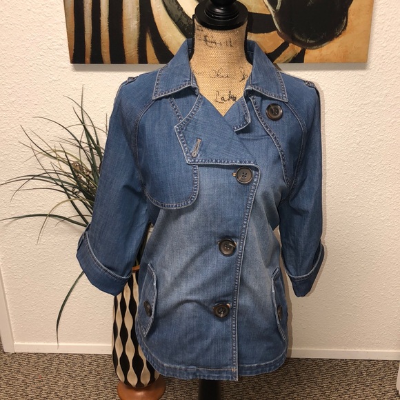 chicos modern denim jacket